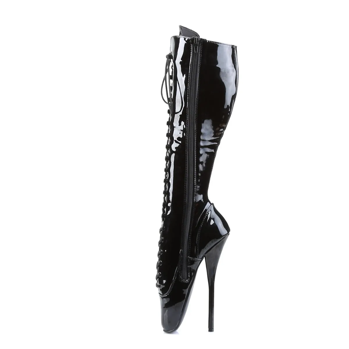 Spike Heel Fetish Knee Boots BALLET-2020