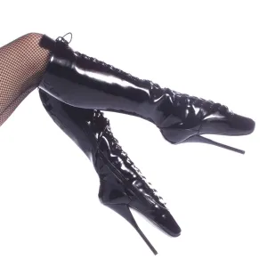 Spike Heel Fetish Knee Boots BALLET-2020