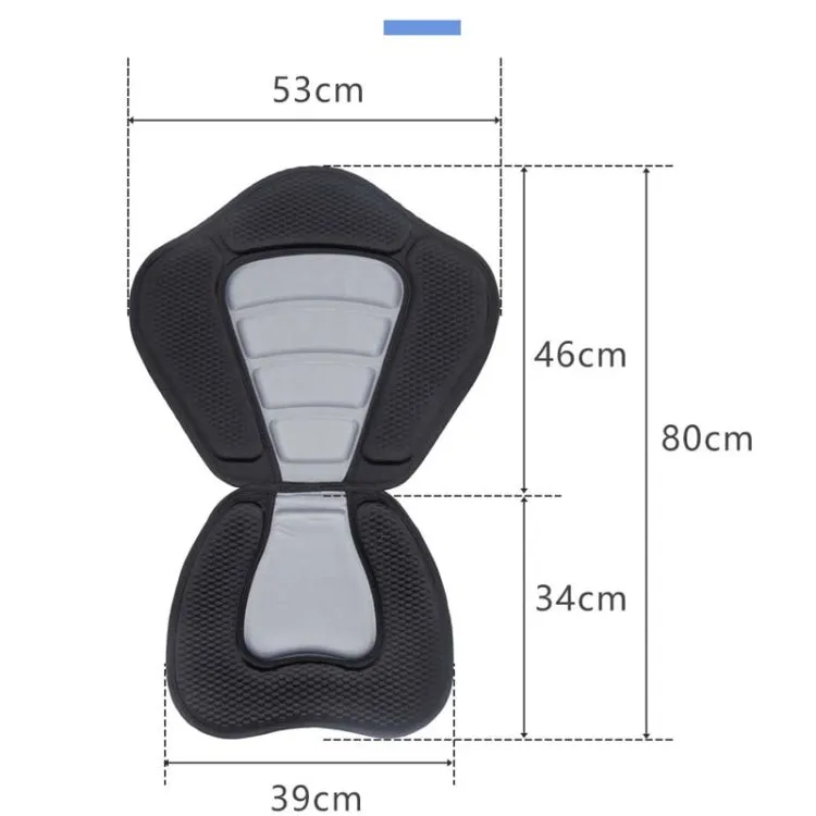 Surfboard Backrest Cushion Removable Adjustable Kayak Seat