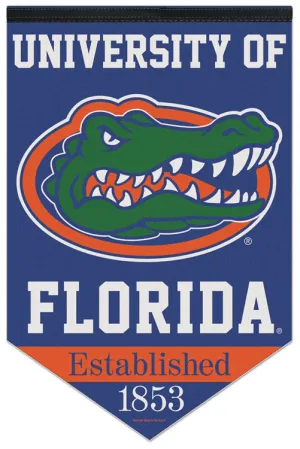 University of Florida Gators "Est. 1853" Official NCAA Premium Felt 17x26 Wall Banner - Wincraft