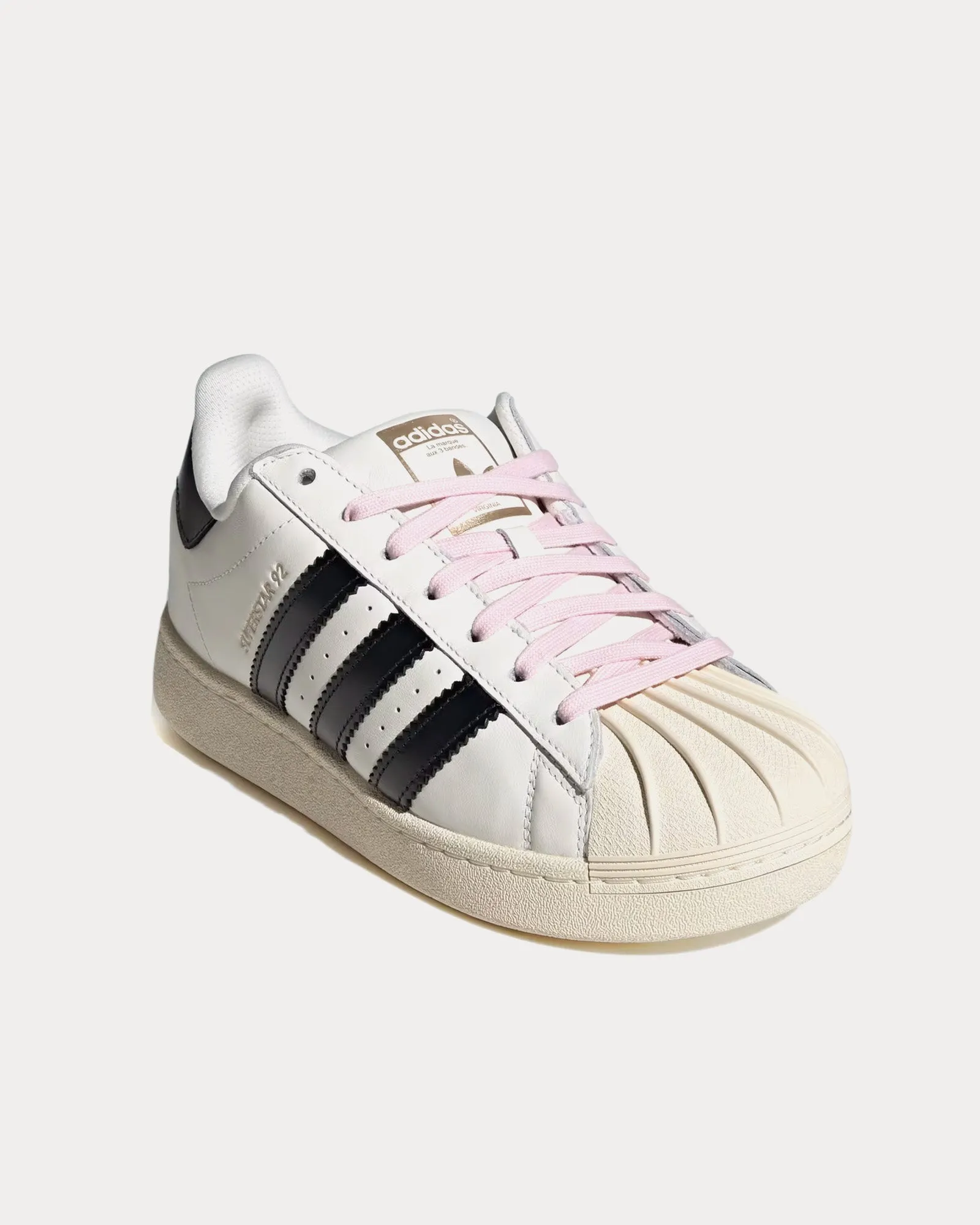 Virgina Superstar Core White / Cream White / Core Black Low Top Sneakers