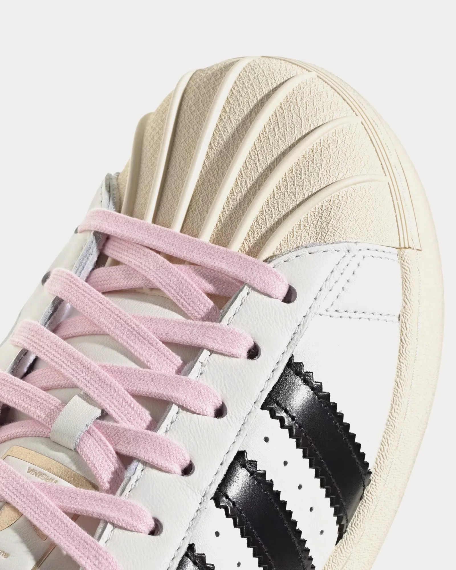 Virgina Superstar Core White / Cream White / Core Black Low Top Sneakers